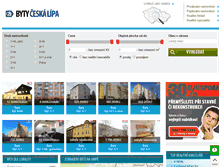 Tablet Screenshot of byty-ceska-lipa.com